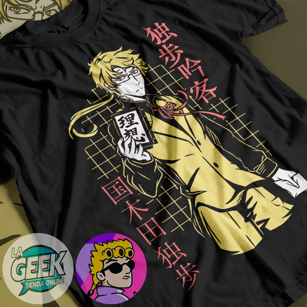 Doppo Kunikida – Bungou Stray Dogs Anime cotton shirt