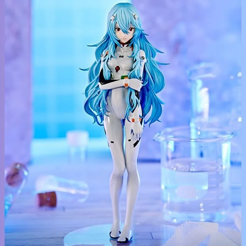 Neon Genesis Evangelion anime standing figure doll EVA Ayanami Rei red Asuka two-dimensional pvc model desktop ornaments