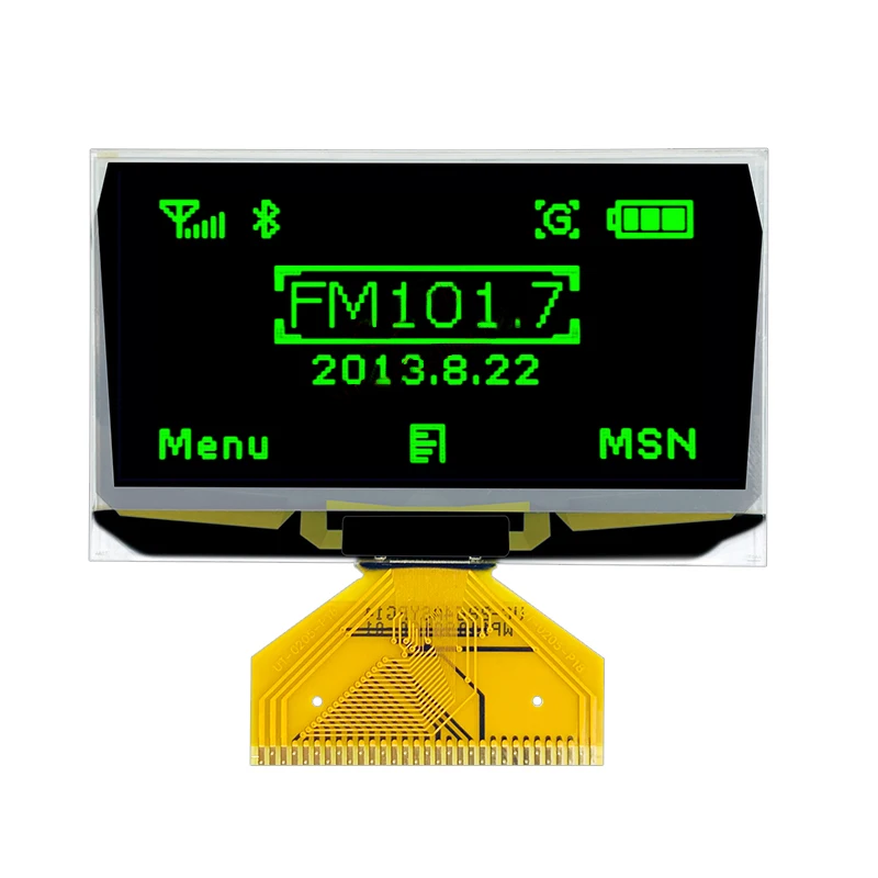 2.42 Inch OLED Display 12864 LCD Screen Highlight Device SSD1309 Plug Industrial Quality White/Yellow/Green/Blue Display