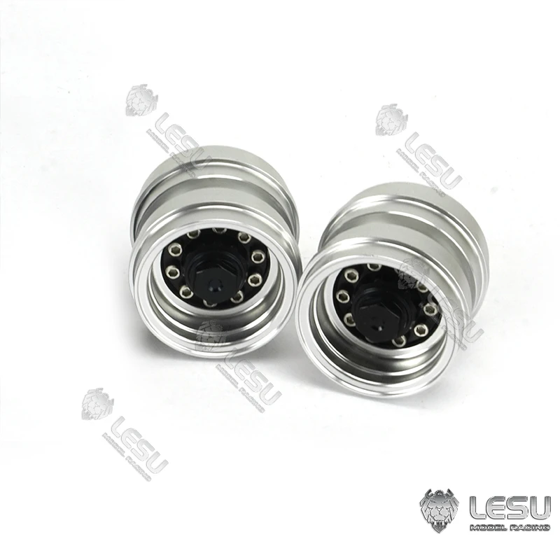 

Metal Wheel Hubs For 1/14 RC LESU Hydraulic Trailer Truck A0020 A0005 DIY Tamiyay Outdoor Toys TH16937