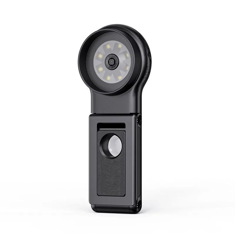 Folding industrial magnifying glass microscope testing equipment 2-inch autofocus function can take pictures and video folds