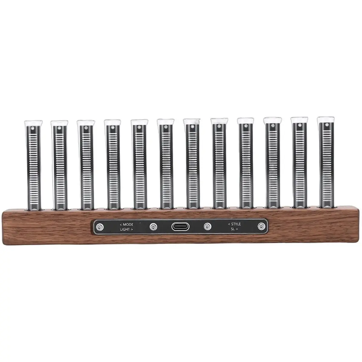 A14G 12-Bit RGB Pickup Level Light LED Display Sound Control Meter Music Rhythm Indicator Desktop Audio Light Mixer