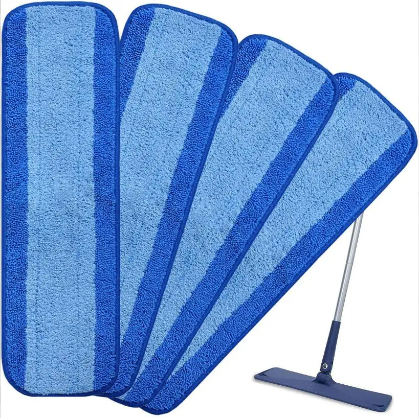 4 Pack Microfiber Cleaning Pads for Bona Hardwood Floor Premium Spray Mop