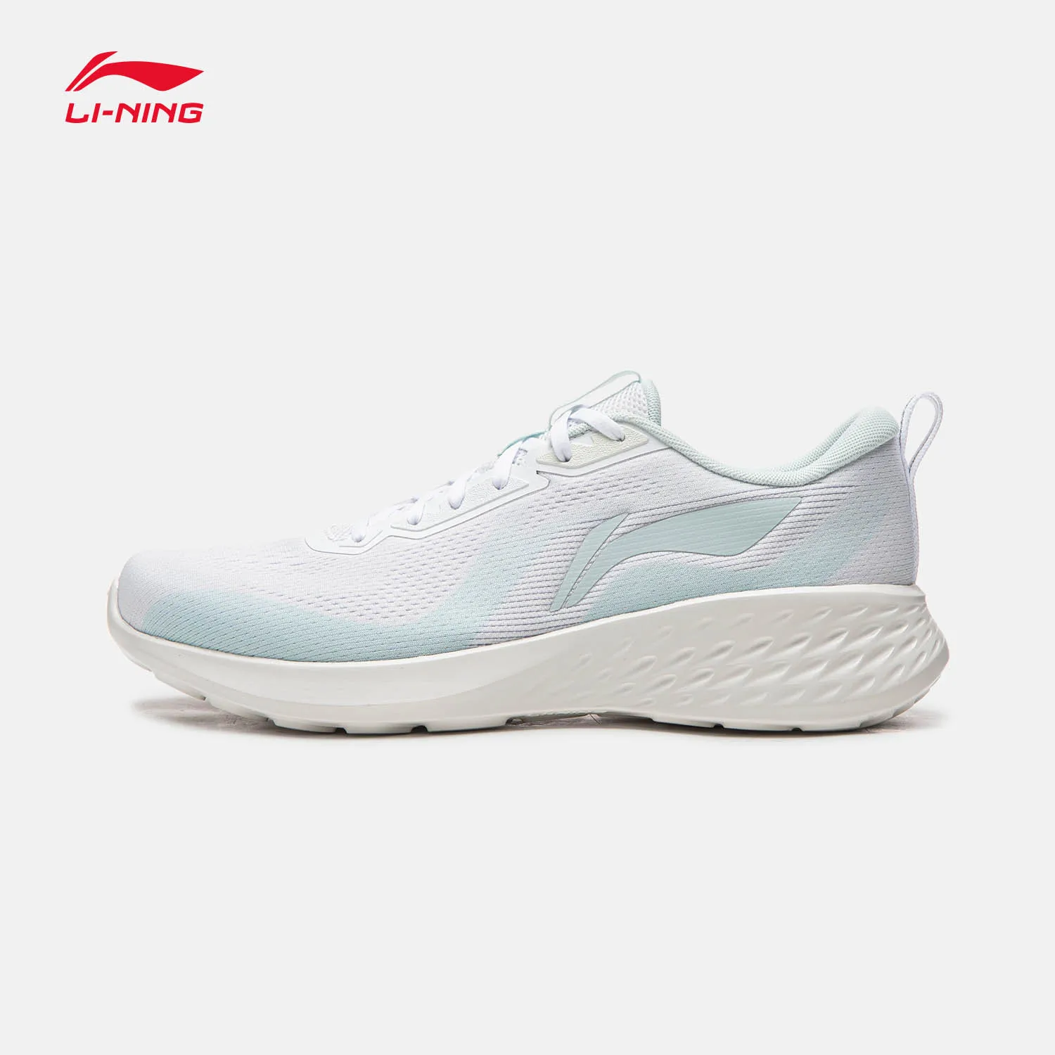 LI NING QINGYUN Mesh Men's 26 new summer breathable casual running shoes with round toe reflective sports running shoes