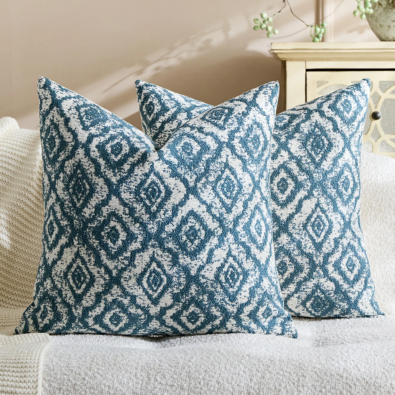 Lot de 2 housses de coussin dé - Pillow Insert 18X18 avis et prix
