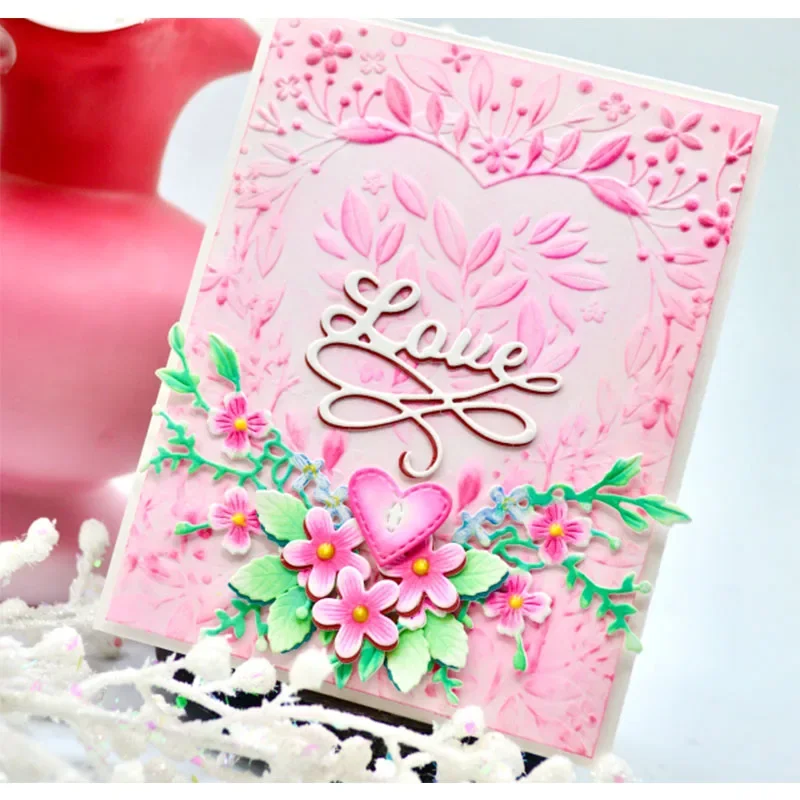 In 2023, Many New 3d Relief Folders, Such As Heart-shaped Flower Bouquets, Chrysanthemum Fields, Grace Leaves, Butterflies, Stun