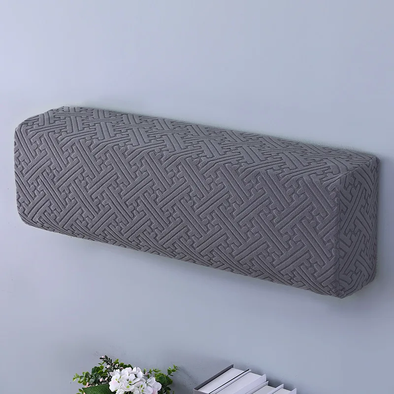 

1Pc Wall Mounted Air Conditioning Cover Dustproof Elastic Fabric Fan Dust Cover Wall Air Home Decor Air Conditioner Protector
