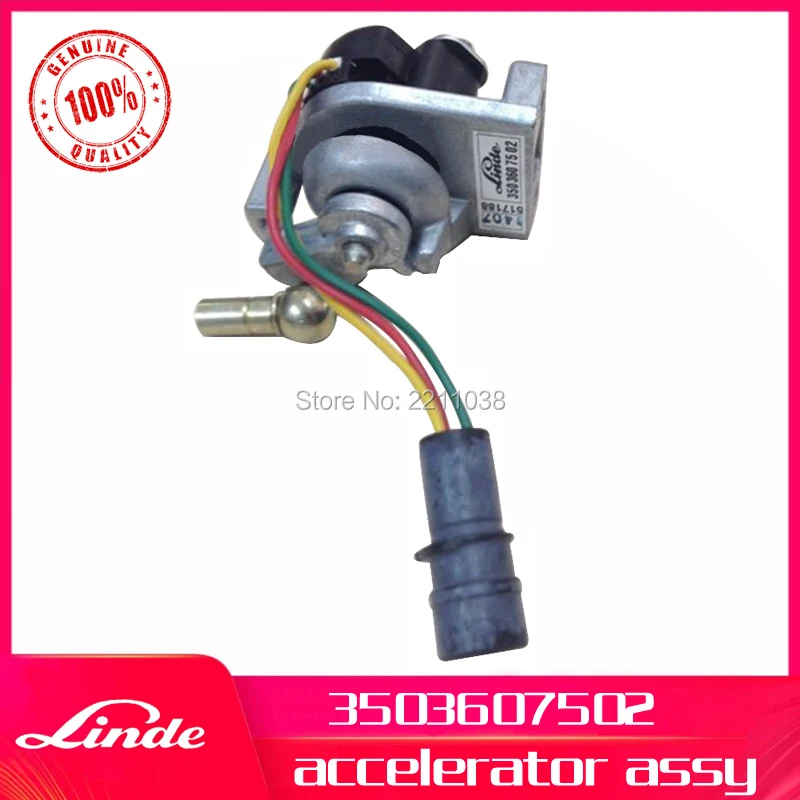 

Linde forklift genuine part 3503607502 accelerator used one 350 351 352 357 diesel truck H12/H16/H18/H20/H25/H30/H35/H40/H45