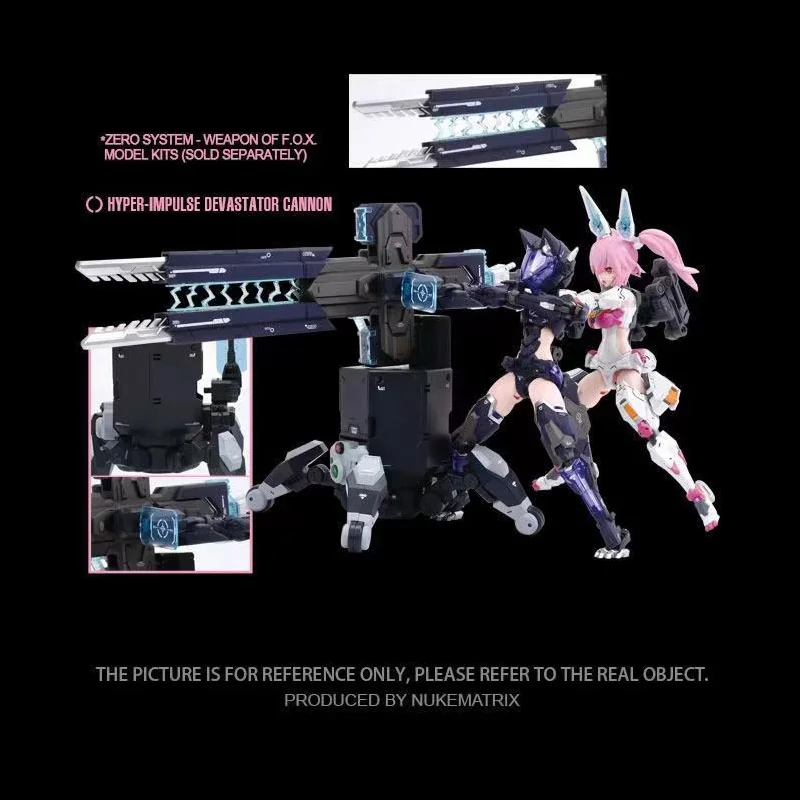 Nuke Matrix Cyber Forest Fantasy Girls Remotattack Battle Base Info Tactician Mobile Suit Assembled Model Anime Action Figures