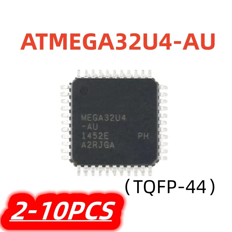 2-10Pcs/lot ATMEGA32U4-AU ATMEGA32U4 TQFP-44 New 8-bit Microcontroller Chip