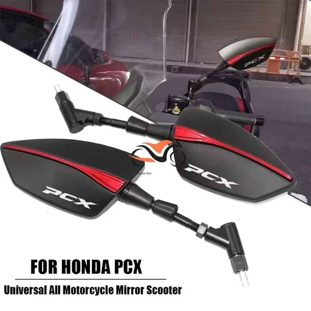 Universeller Motorrad-Rückspiegel, Seitenspiegel, passend für Honda PCX125, PCX150, PCX160 Zubehör, 2018-2021