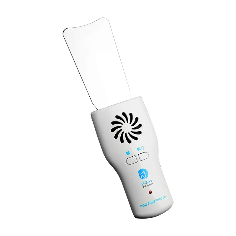 Anti-fog reflector Orthodontic reflector with light Oral photo with light Blowing anti-fog