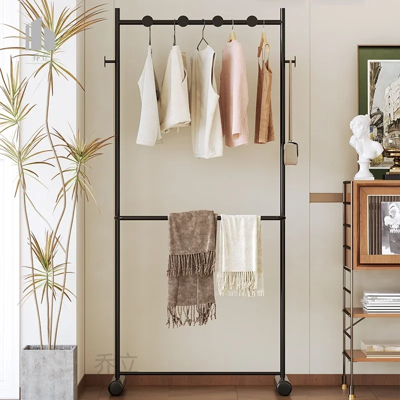 Stylish Hanging Clothes Racks Shop Interior Standing Movel Clothing Rack Living Room Nordic Colgadores De Ropa Room Furniture