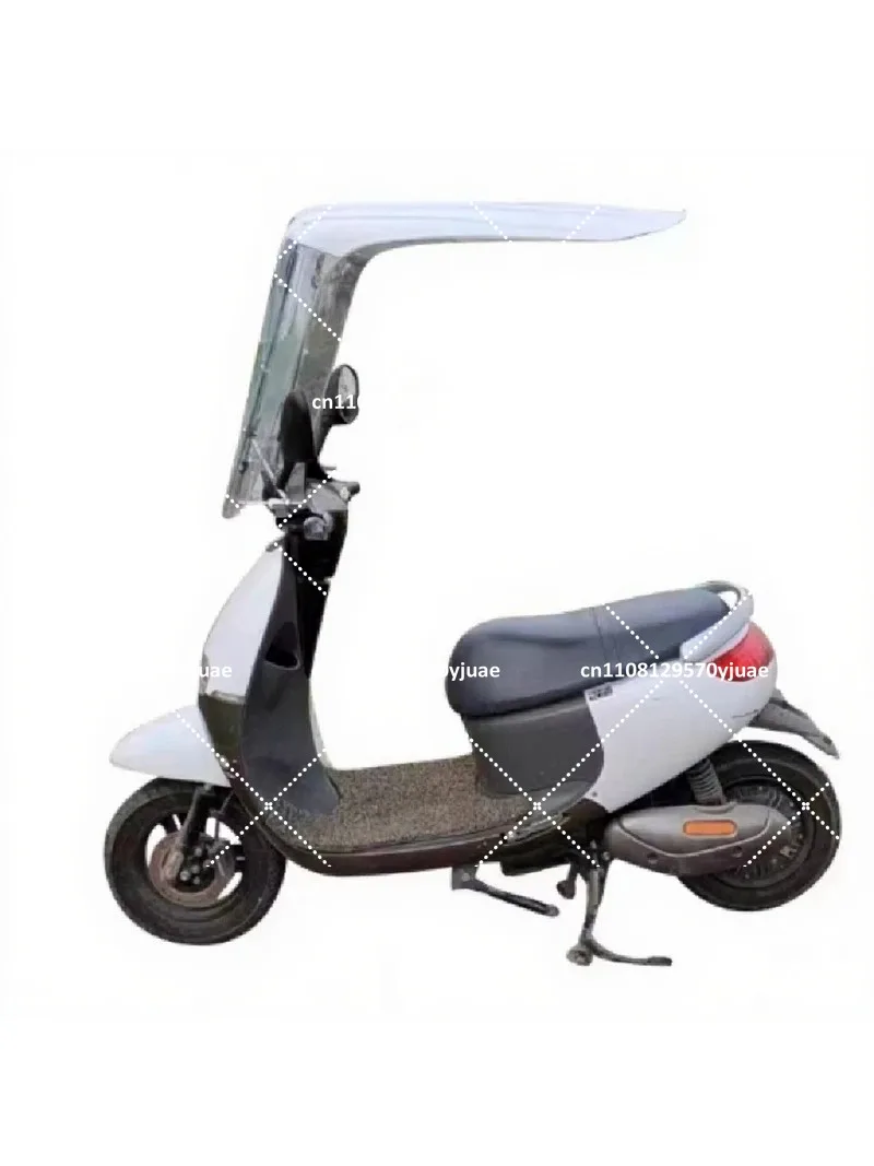 Waterproof Motorcycle Canopy Sun Rain Protection Windshield Cover for Electric Vehicle Scooter Outdoor