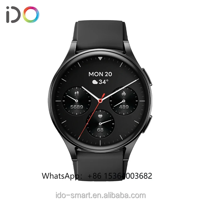 

TJXL-2025 New Arrival Waterproof IP68 AMOLED Display Screen Blood Oxygen Heart Rate Smartwatch Sport Fitness Activity Tracker Wa