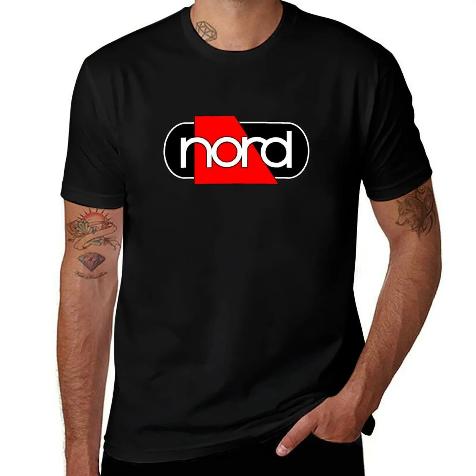 

NordSynth T-Shirt man t shirt summer man t shirt luxury T-Shirt