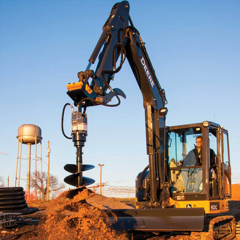 RB3500 High Quality Mini Excav - Auger Drill Attachment review and price