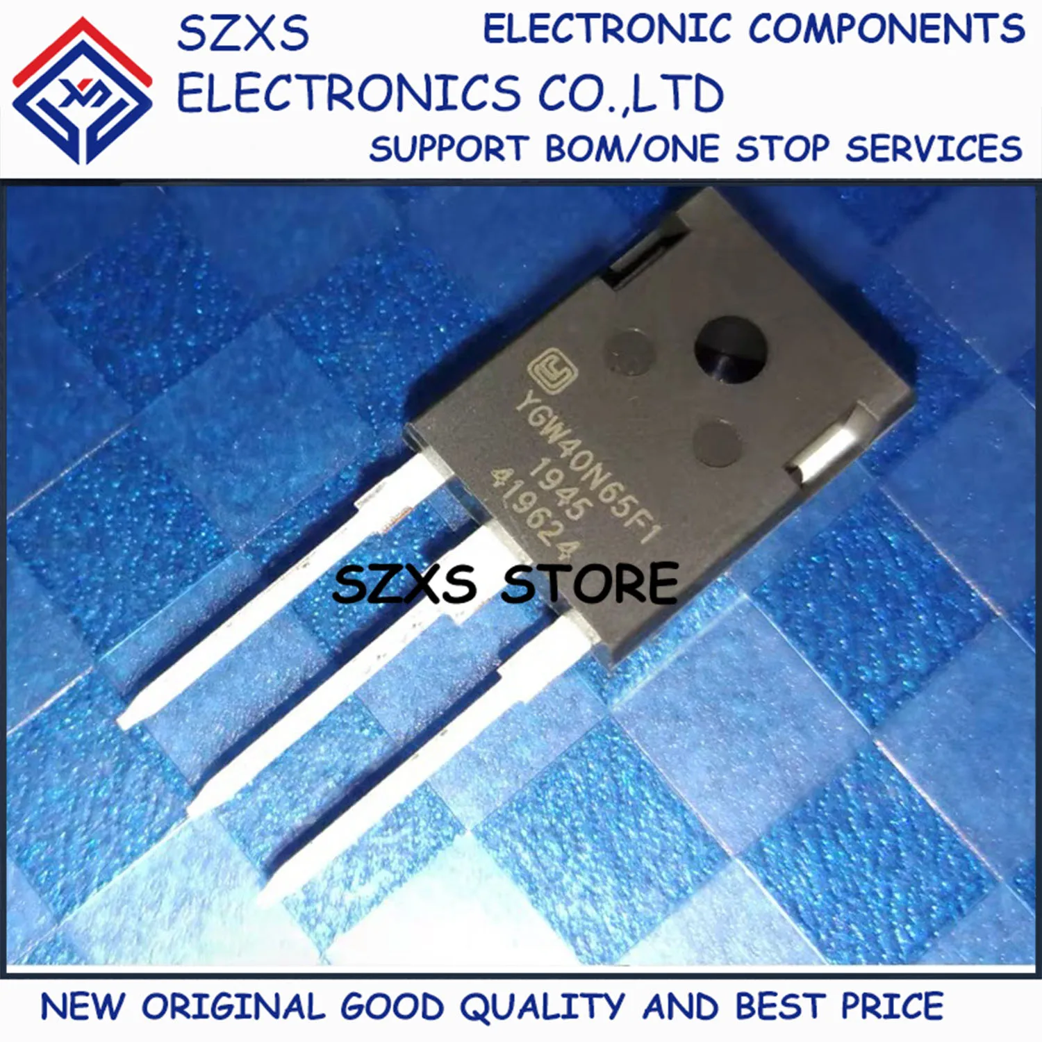 

New Original 10Pcs YGW40N65F1 TO-247 650V 40A IGBT Field Effect Transistor In Stock Electronic Components Good Quality