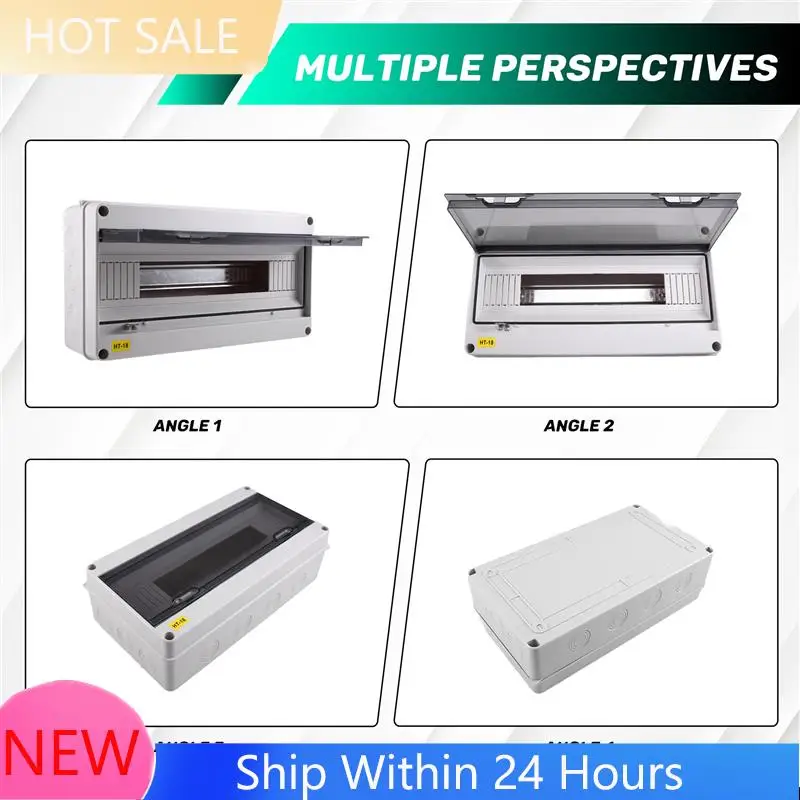 

A78K New HT Series Outdoor Electrical ABS Distribution Box 18WAY, Waterproof IP65 With Lock For Circuit Breaker