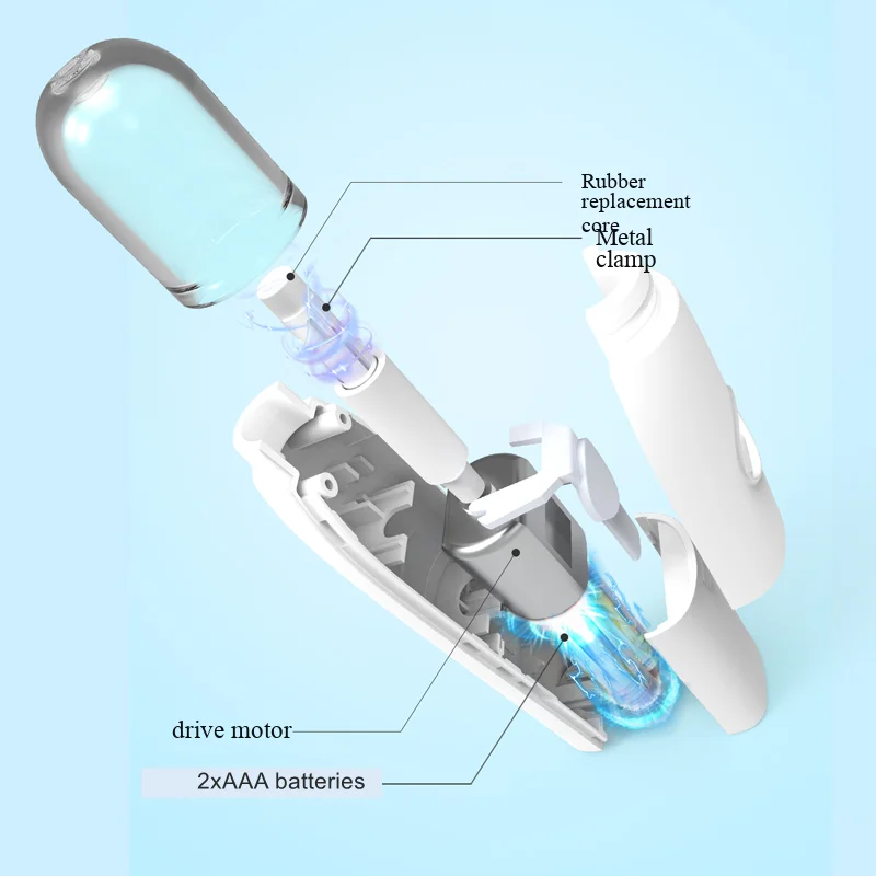 Deli 71073 Điện Tẩy Điện Tử Tẩy Sinh Viên Học Bé Bút Chì Tẩy