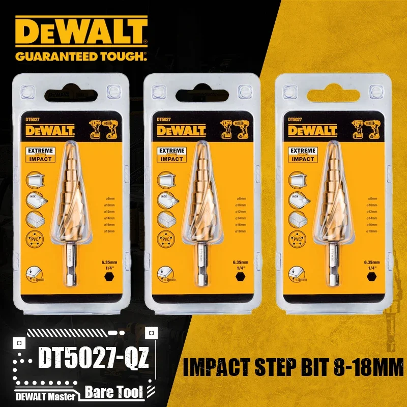 Dewalt Impact Step Bit DT5026-QZ DT5027-QZ DT5030-QZ DT5031-QZ Accessoires Voor Elektrisch Gereedschap