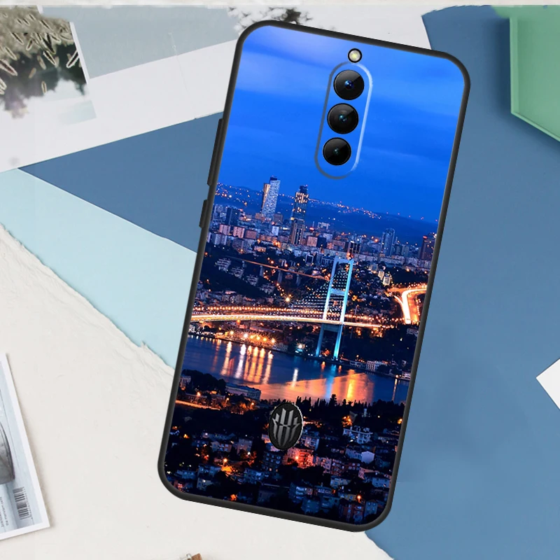 تركيا اسطنبول مشهد بناء حالة ل ZTE النوبة الأحمر ماجيك 8 9 8S 9S 10S برو زائد 10 الهواء 6 7 7S RedMagic 11 برو زائد غطاء #6