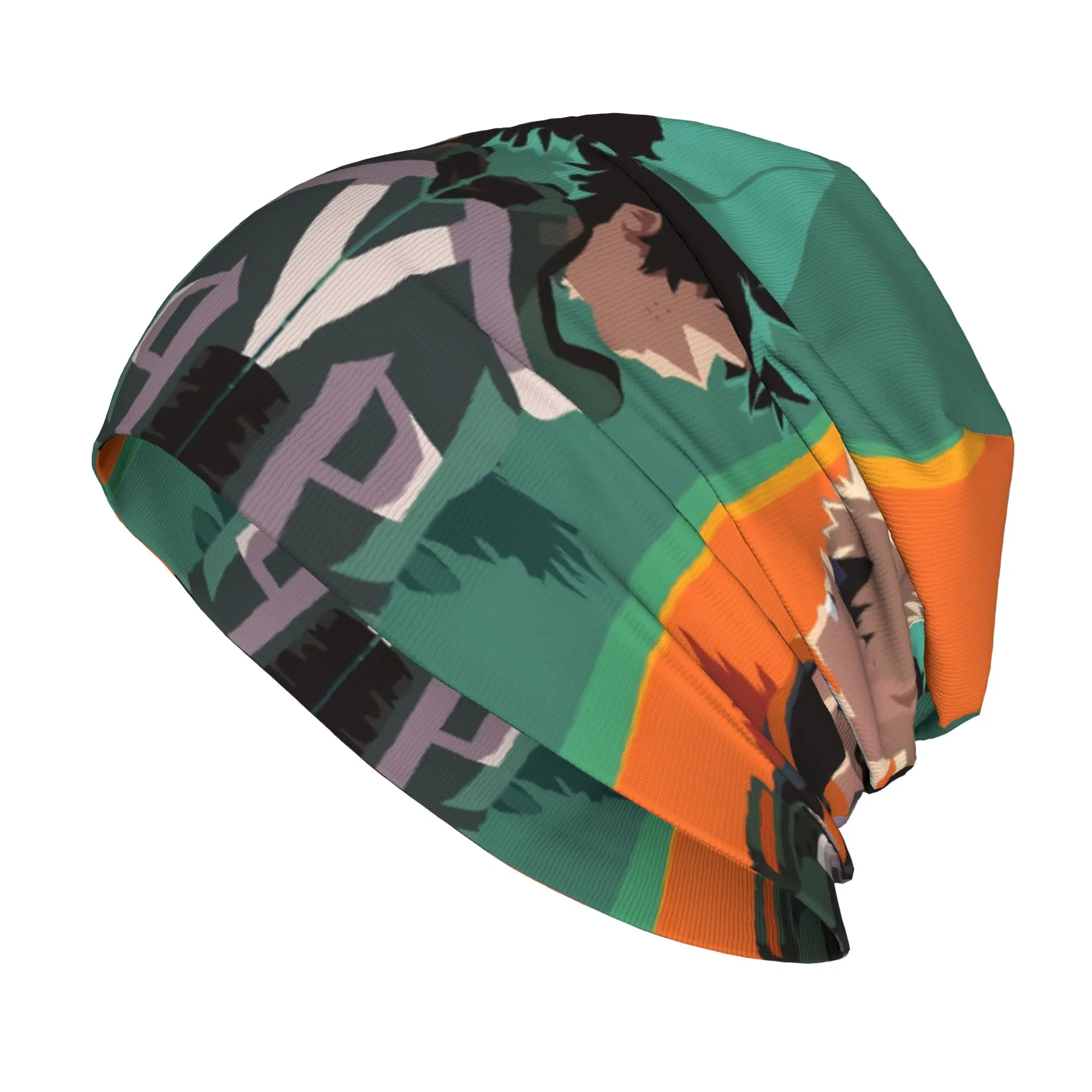 1 Piece Draw Bonnet Homme Autumn Spring Thin Hat M-My Heros Academia Skullies Caps For Men Women Creative