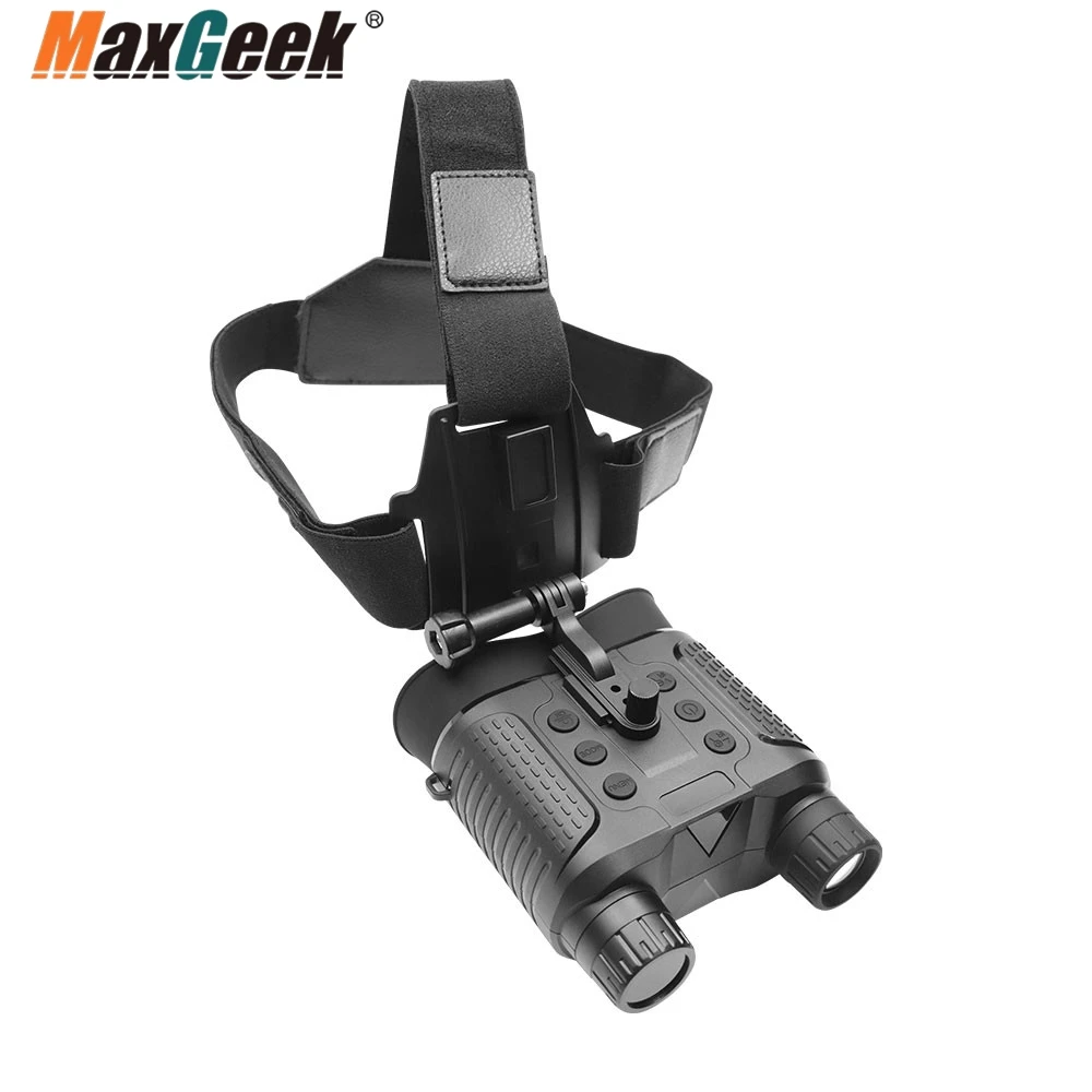 NV8160 1080P Night Vision Binoculars Head Mounted Tactical Helmet Night Vision Goggles 8X Digital Zoom for Outdoor Hunting
