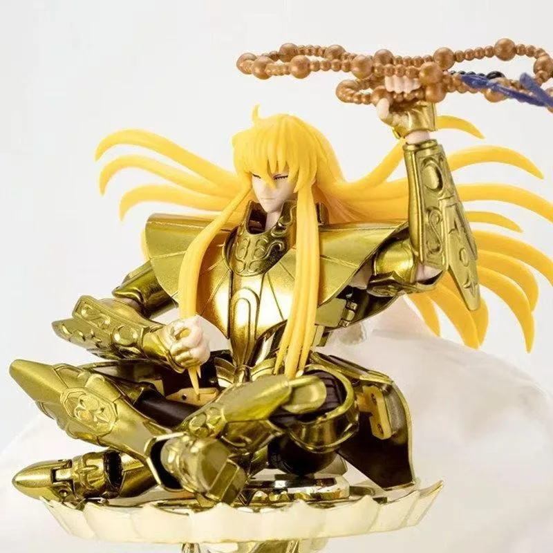 Modelo ST Saint Seiya Myth Cloth EX Virgo Asmita SS Ver. Figuras de acción de los Caballeros del Zodíaco de Gold Lost Canvas/LC, juguetes y regalos