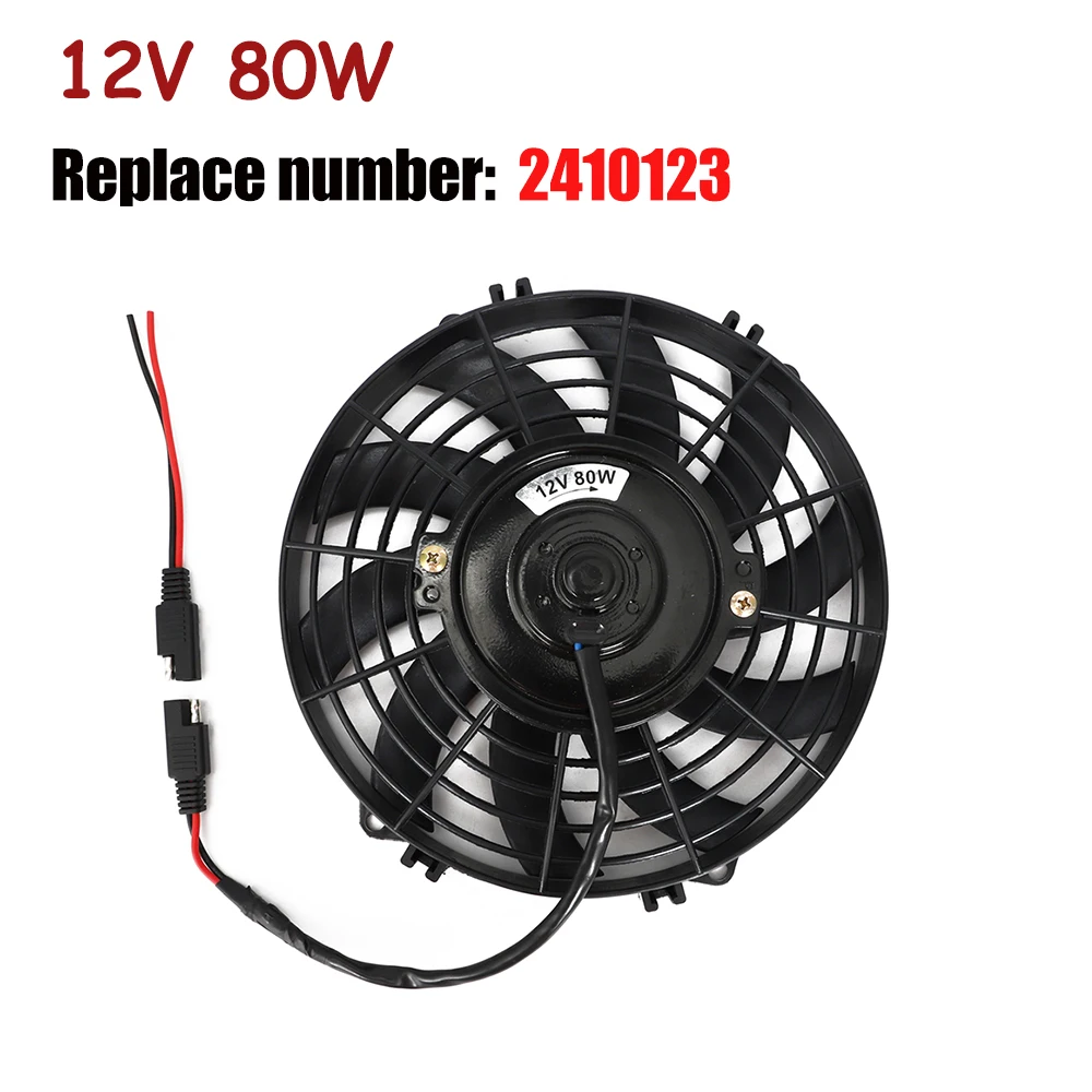 

Radiator Cooling Fan 2410123 Electric Radiator Cooling Fan Kit 12V For Polaris Sportsman Magnum Big Boss 500 4x4 6X6 2000-2003