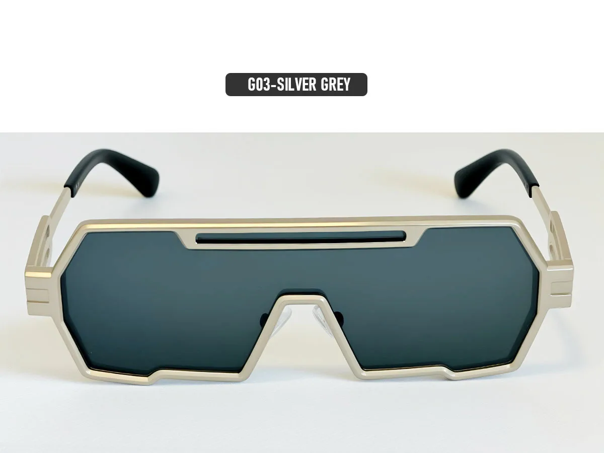 Quadratische Steampunk-Sonnenbrille für Damen 2026 Einteilige UV400-Schutz Sonnenbrille für Herren Markendesign Modische Brille Gafas De Sol Hombre – Detail 18