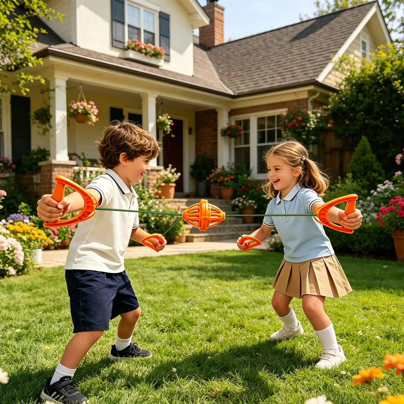 

Ball Game Interactive Parent-Child Activities Hand Pulling Balls Toy For Kid Boys Girls Children Teens Adult Beach Garden Home