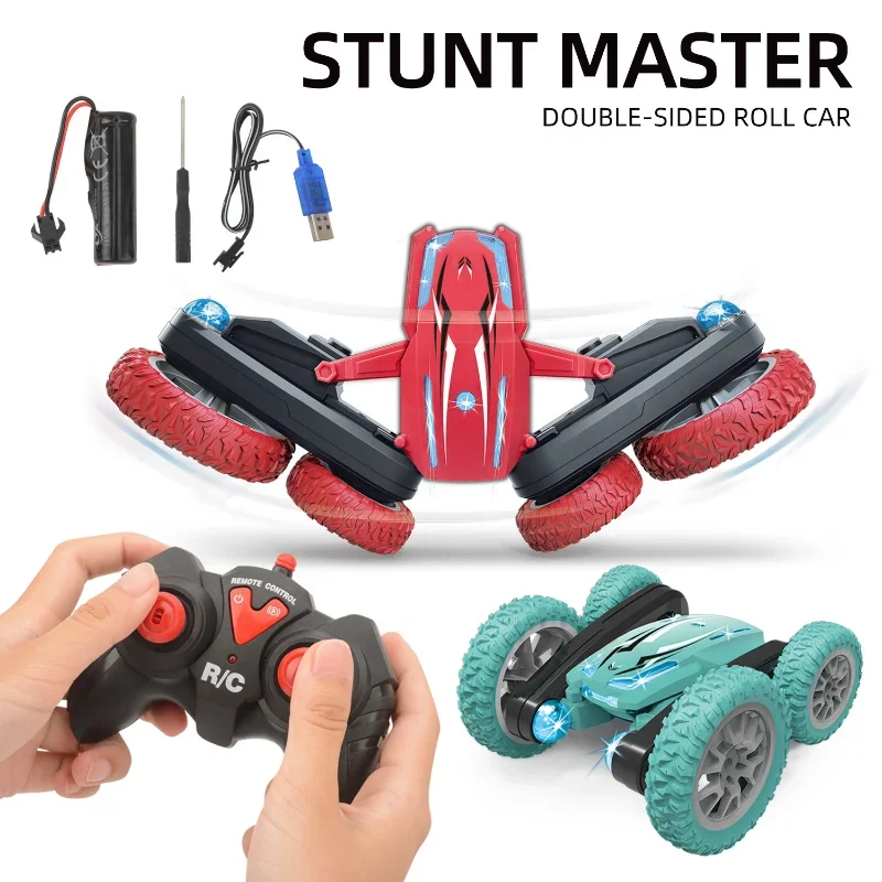 New Arrival Stunt Electric RC Car 360° Spin Blooming Remote Control Toys Machine on Radio Control Toys for Boys Girls Kids Gift