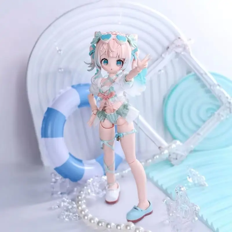 Origina Wanmeng Sugary Girls Dessert Party Bjd Surprise Blind Box Figurine Regalo squisito Ornamento da tavolo Giocattolo