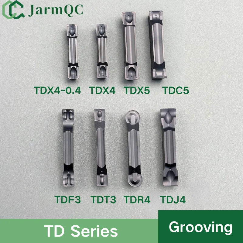 

Фреза для прорезки канавок JarmQC TDX2 TDX3 TDX4 TDX5 TDX6 TDX4-0.4 для твердосплавных плашек, инструмент для отрезки и нарезания канавок