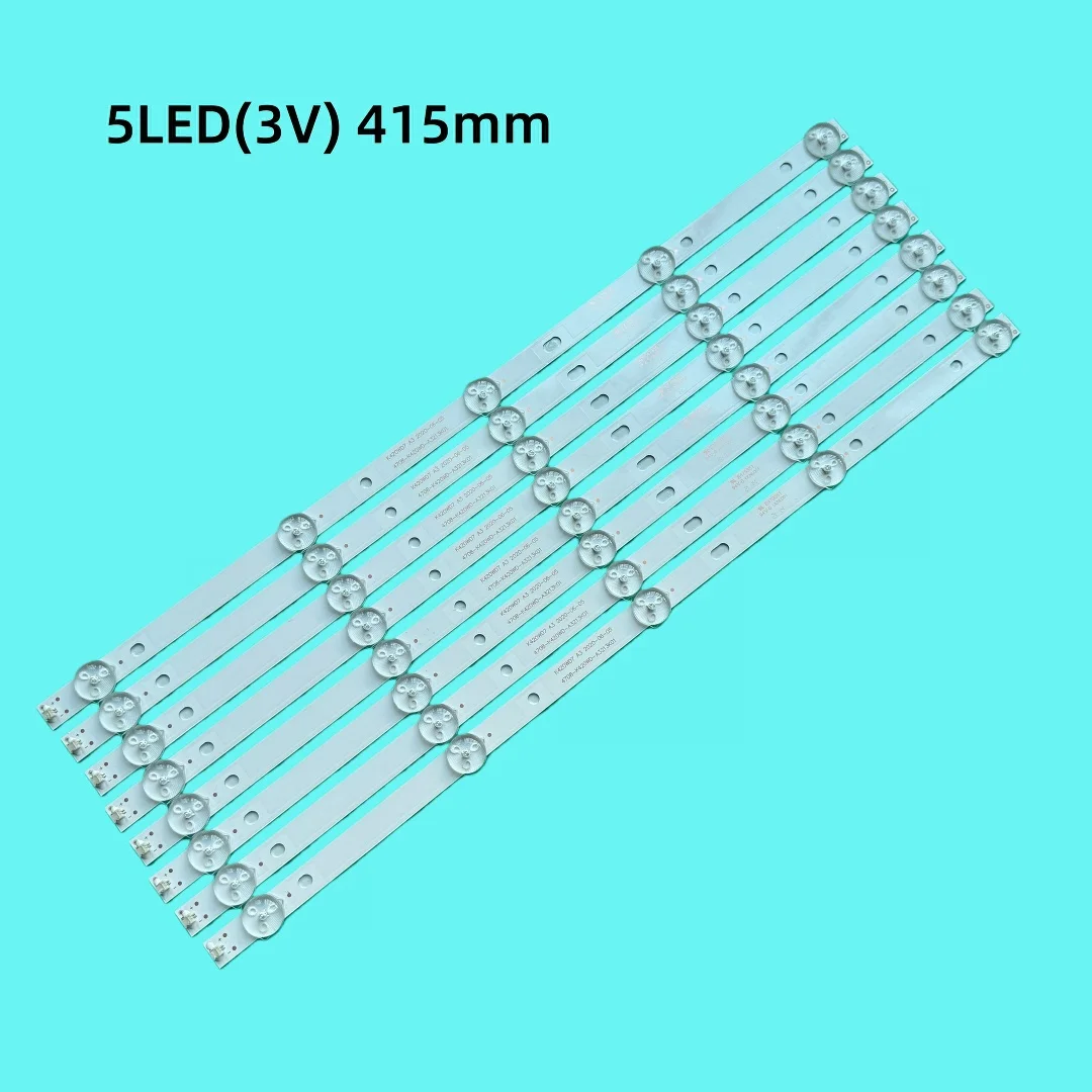 LED strips for TV 43 TV 43LE5173D 43LE7173D TX-43DR300TT 43PHT4001/60 43PFT4001/60 K430WD9 4708 K420WD A3213K01 K420WD7 A3