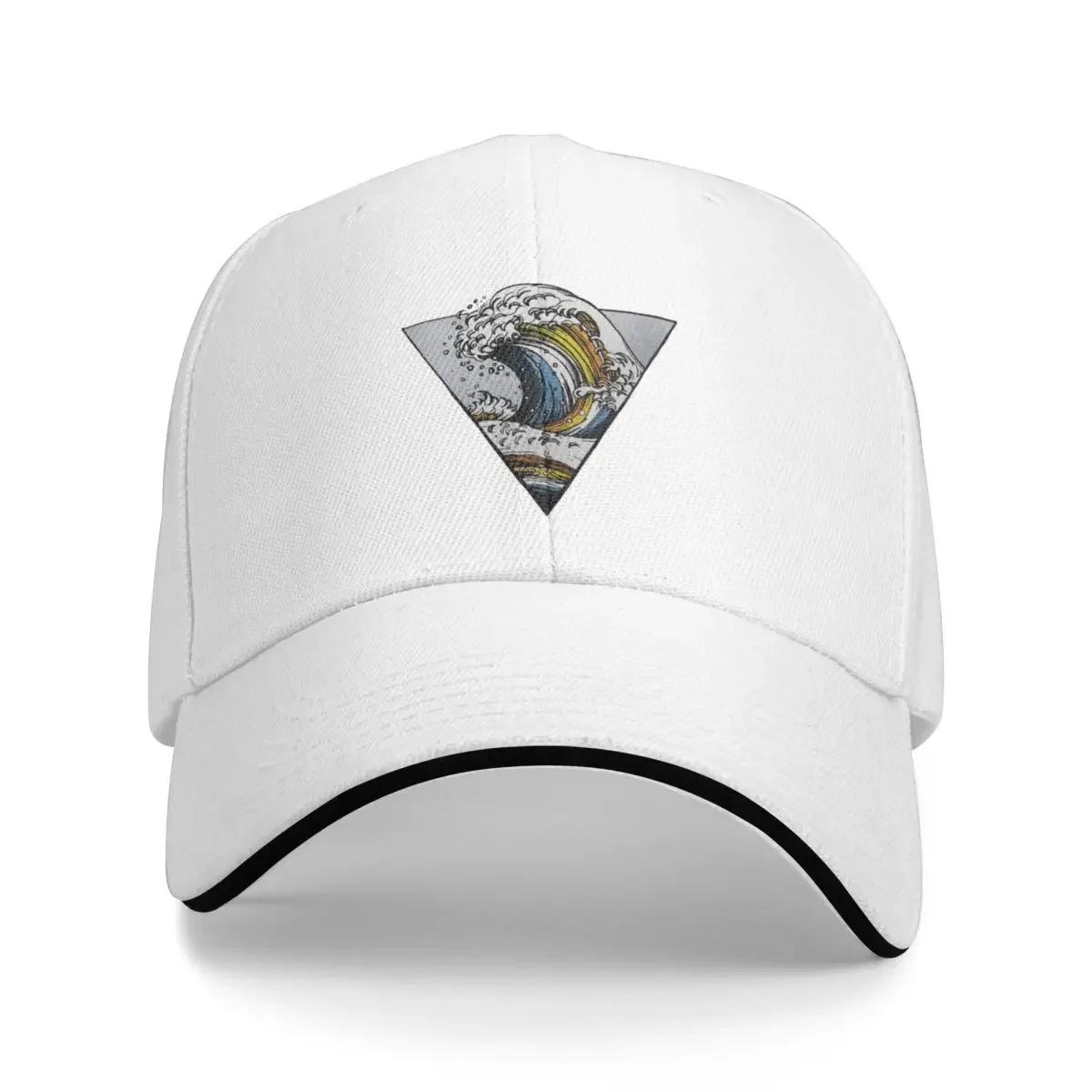 Aroace Ocean Wave Camping Baseball Caps Women Adult Female Beach Sunscreen Hat Snapback Cap