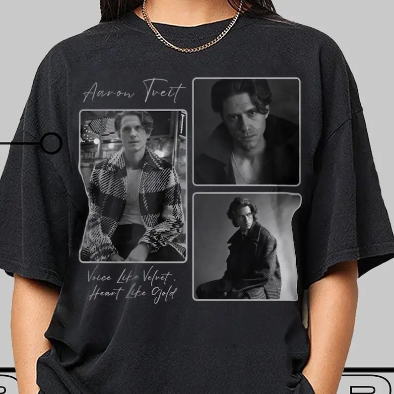 Vintage Aaron Tveit T-Shirt, St. Patricks Day Gift for Women And Men