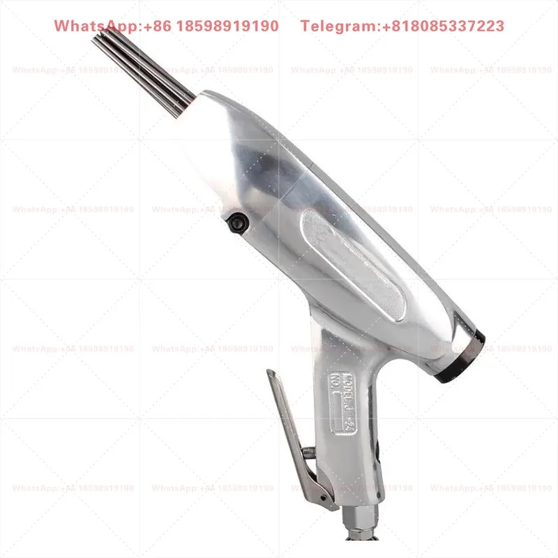 Pneumatic Needle Scaler JEX-24 IMPA590463 4000bpm 23Pcs 3mm Needle Rust Removal Gun Welding Slag Cleaner Marine Industrial
