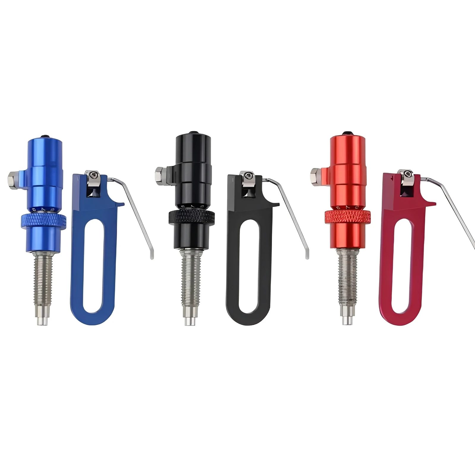 Aluminum Alloy  Magnetic Arrow Rest Adjustable Cushion Plunger Bow and Arrow Side Pad for Archery Recurve Bow Longbow Hunting