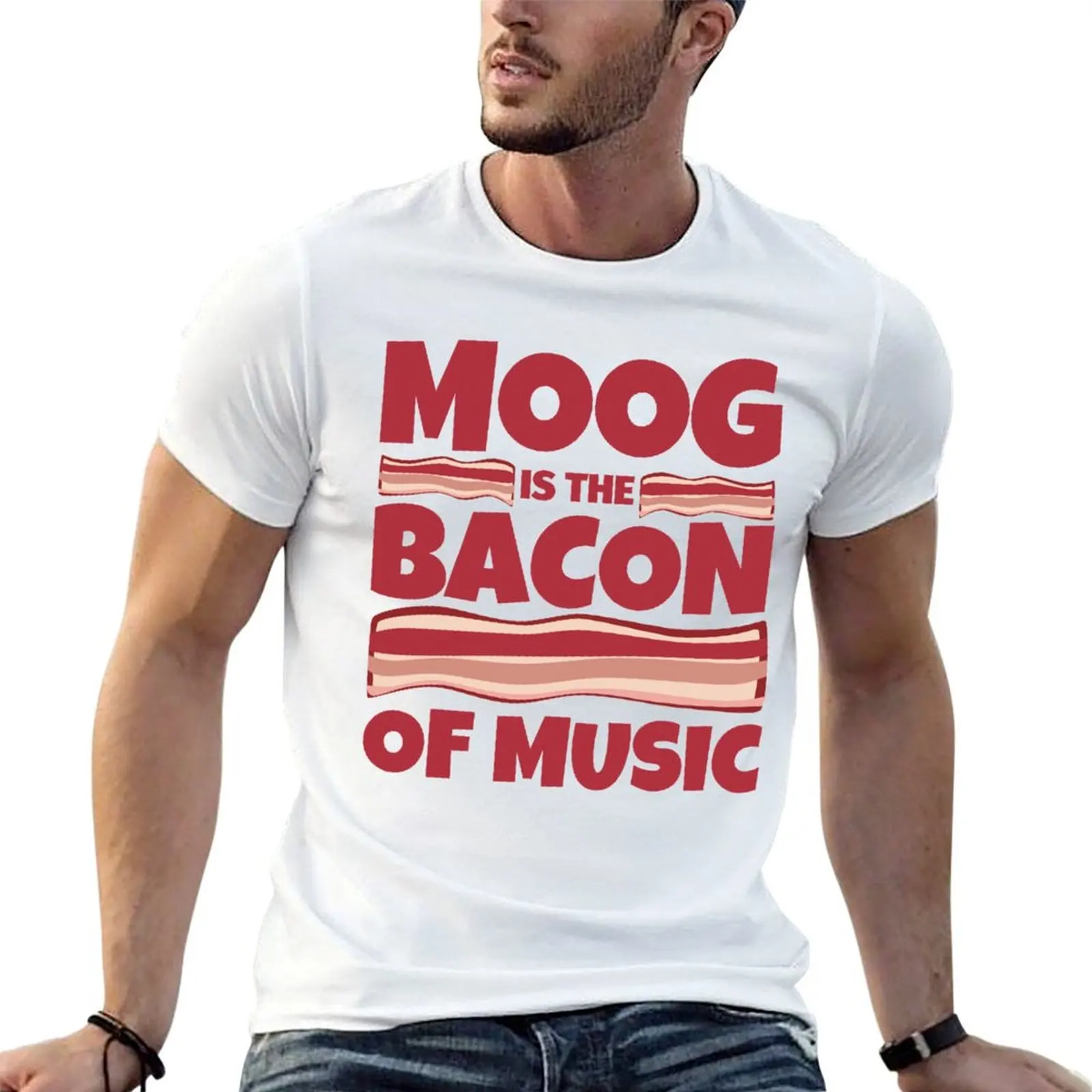 Moog Gifts - bacon of music T-Shirt UV Protection Outdoor Tee Shirt