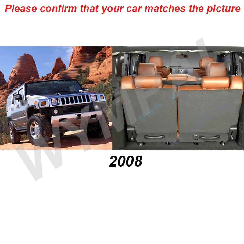 Car Floor Mats For Hummer H2 2008 Custom Auto Foot Pads Automobile Carpet Cover Interior Accessories