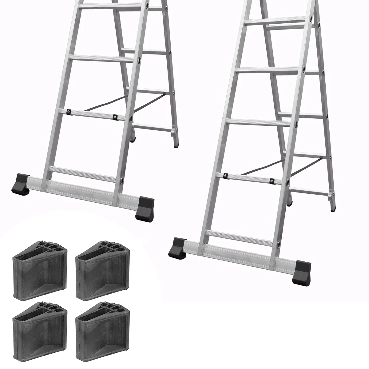 

Folding Ladder Feet Covers Wear Resistant Non-slip Ladder Pads Ladder Feet Covers Ladder Leg Covers for Construction Site