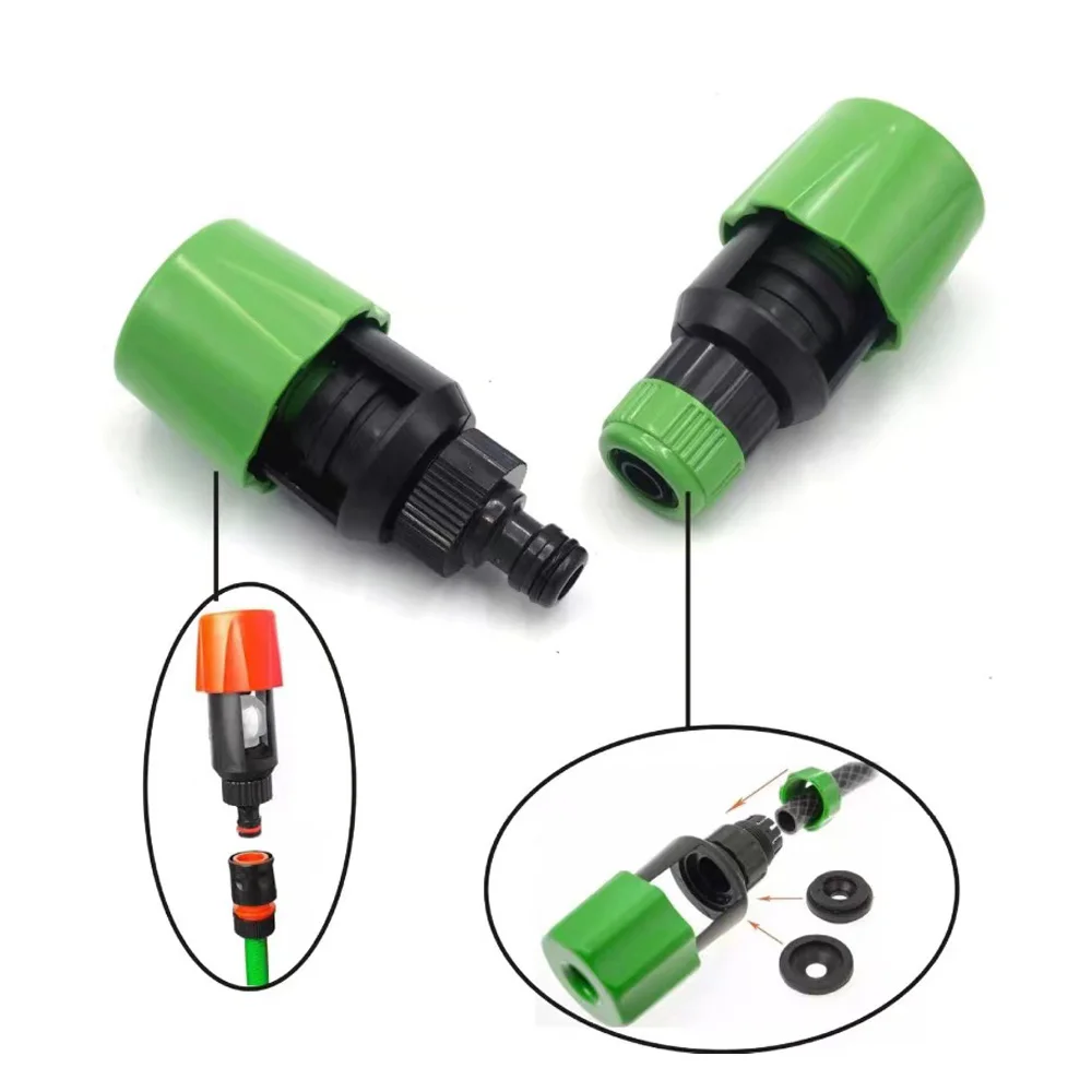 

Kitchen & Bathroom Tap Quick Connector - Plastic Universal Nozzle for Irrigation