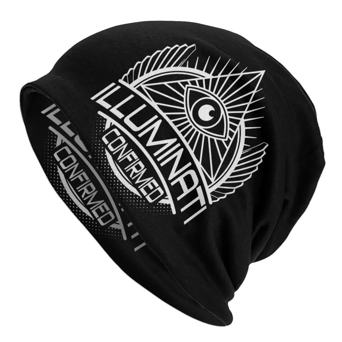 Freemasonry Men Women's Beanie Hats Illuminati Confirmed Knitted Hat Hip Hop Earmuff Bonnet Street Skullies Beanies