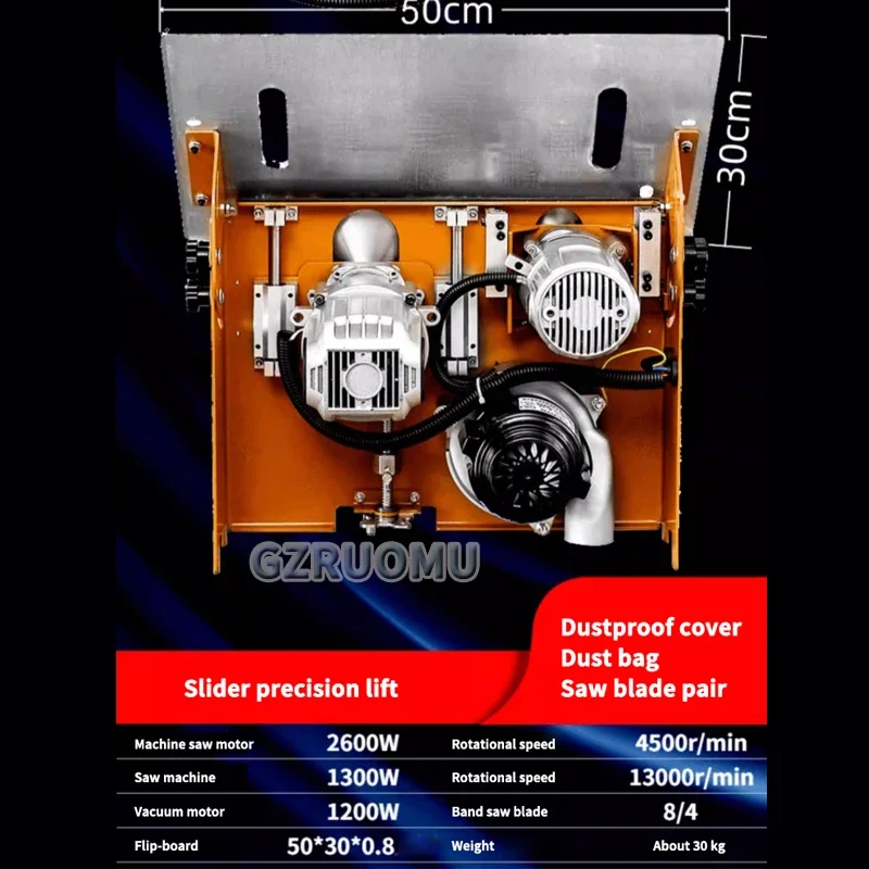 Houtbewerking Huishoudelijke Miniatuur Houtbewerking Tafel Zag Elektrische Multifunctionele Precisie Stofdichte Decoratie Snijmachine