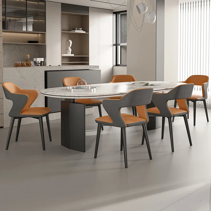 Accent Nordic Dining Chair Set Meble Baby Eating Bauhaus Pink Sets Kitchen Mobili Arredamento Casa Chaise Bois Stools Gamer
