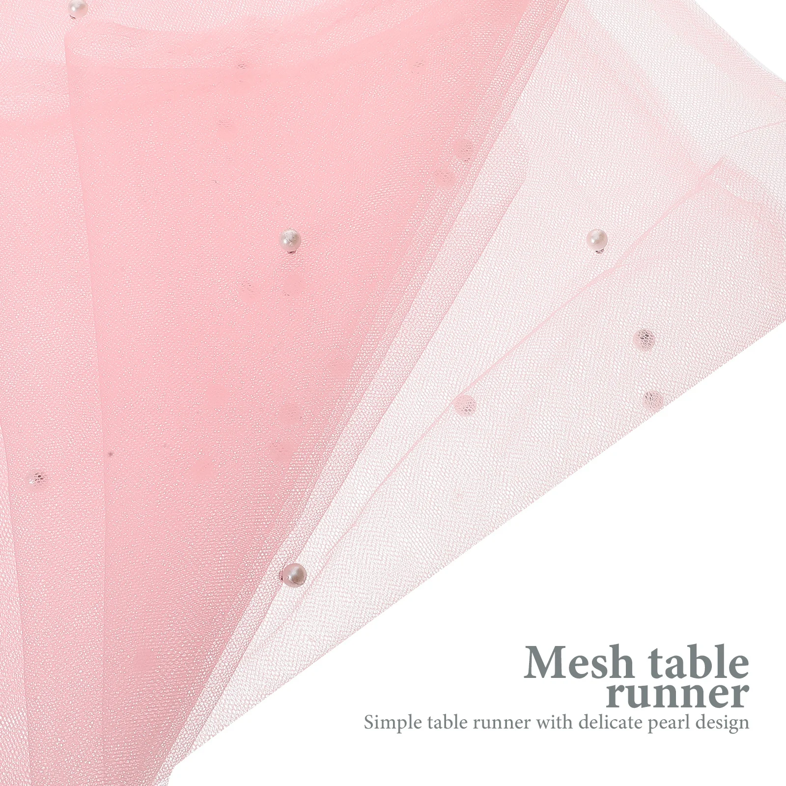 

Жемчужная скатерть для стола, сетчатая декоративная скатерть для обеденного стола для свадьбы, дня рождения, домашнего декора, износостойкая