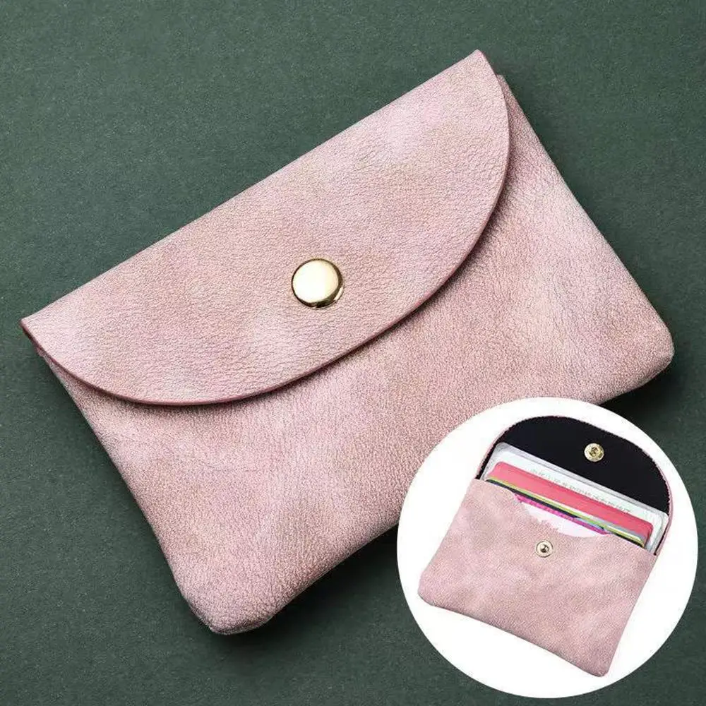 Mini Coin Purse Card Holder Two-in-One Men's Large Capacity Portable Small Wallet Short Female Multilayer Simplicity Coin Bag