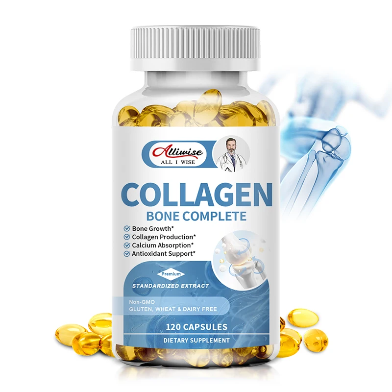 

Alliwise Collagen Bone Complete Capsule Joint Cartilage Joint Health Osteoporosis Collagen Peptide Joint Collagen Supplement